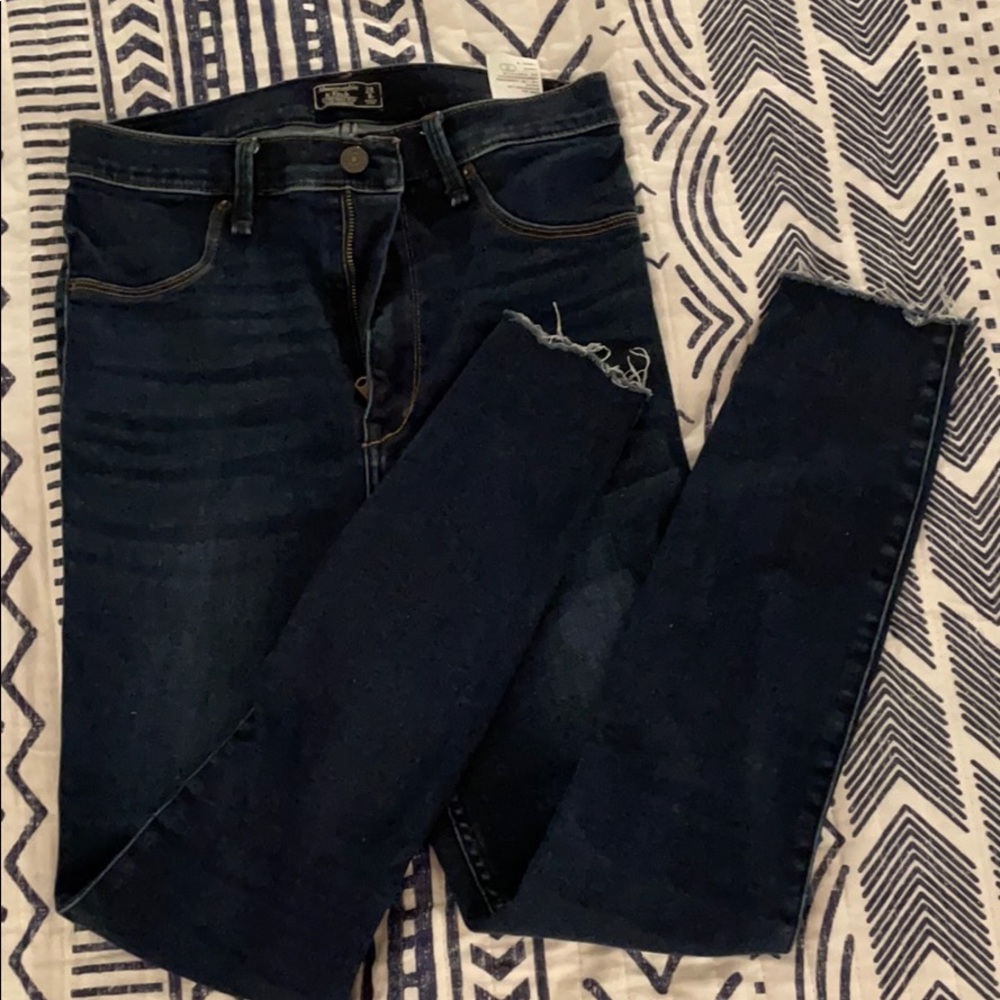 Ultra high rise jean legging, size 29/8